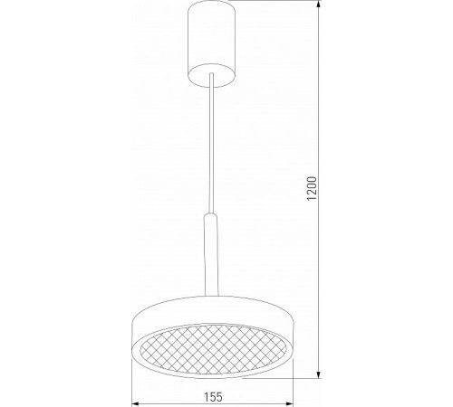 Подвесной светильник Elektrostandard Plate 4690389203350 50260 LED a065411