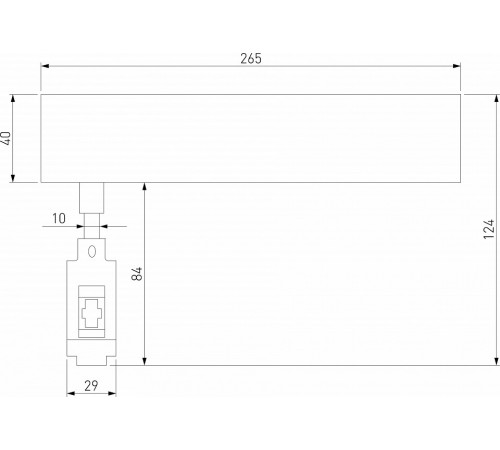 Декоративная стойка с вводом питания Elektrostandard Esthetic Magnetic 4690389202131 85140/00 a065432 Декоративная стойка с вводом питания Elektrostandard Esthetic Magnetic 4690389202131 85140/00 a065432