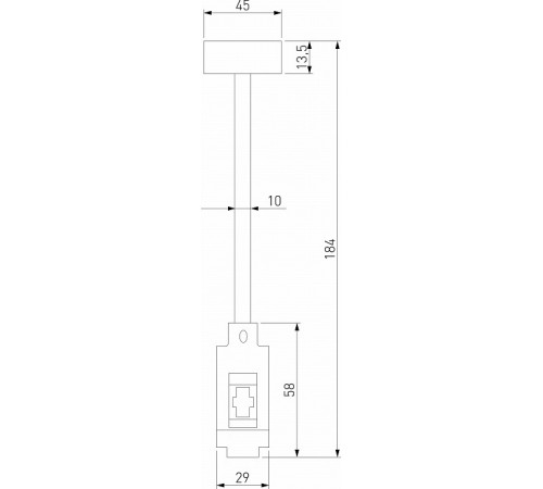 Декоративная стойка Elektrostandard Esthetic Magnetic 4690389202032 85143/00 a065435