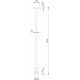Декоративная стойка с коннектором Elektrostandard Esthetic Magnetic 4690389202285 85153/00 a065449