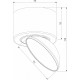 Накладной спот Elektrostandard Smooth 4690389203244 25053/LED a065460