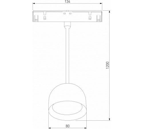 Трековый магнитный светильник Elektrostandard Slim Magnetic 4690389202971 85126/01 a065480 Трековый магнитный светильник Elektrostandard Slim Magnetic 4690389202971 85126/01 a065480