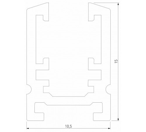 Шинопровод накладной Elektrostandard Mini Magnetic 4690389202513 85171/00 a065631 Шинопровод накладной Elektrostandard Mini Magnetic 4690389202513 85171/00 a065631