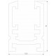 Шинопровод накладной Elektrostandard Mini Magnetic 4690389202513 85171/00 a065631