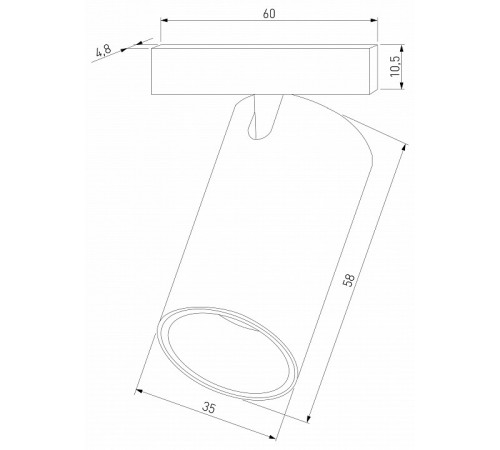 Трековый магнитный светильник Elektrostandard Mini Magnetic 4690389202254 85158/01 a065645 Трековый магнитный светильник Elektrostandard Mini Magnetic 4690389202254 85158/01 a065645