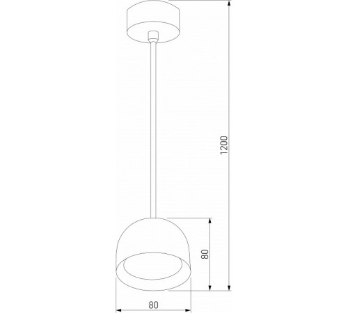 Подвесной светильник Elektrostandard Uno 4690389203176 50261 LED a065705 Подвесной светильник Elektrostandard Uno 4690389203176 50261 LED a065705