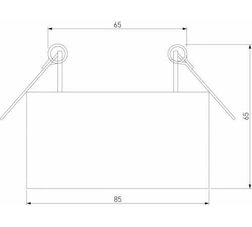 Накладной светильник Elektrostandard Glam 4690389203152 25095/LED a065709