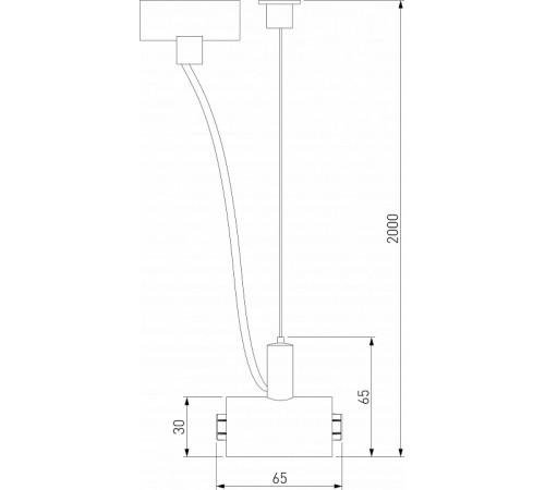 Набор подвеса с вводом питания Elektrostandard Module System 4690389204678 85184/00 a066181