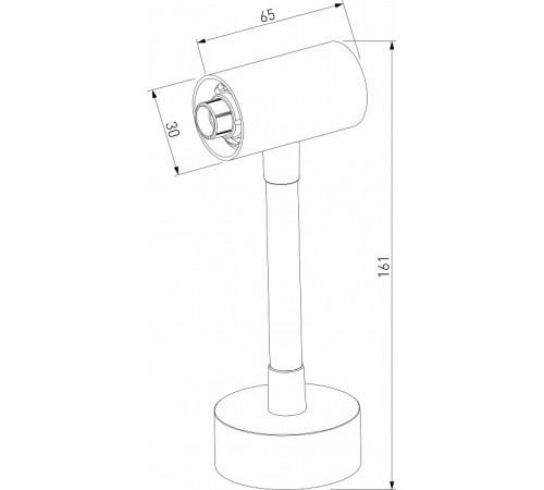 Декоративная гибкая стойка без питания Elektrostandard Module System 4690389204609 85193/00 a066190