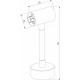 Декоративная гибкая стойка без питания Elektrostandard Module System 4690389204609 85193/00 a066190