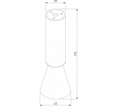 Накладной спот Elektrostandard Piks 4690389204463 25107/LED a066493