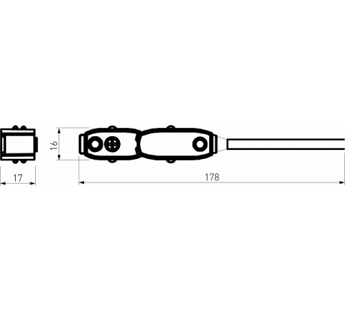 Ввод питания Elektrostandard Slim Magnetic 4690389204821 85162/00 a066519 Ввод питания Elektrostandard Slim Magnetic 4690389204821 85162/00 a066519