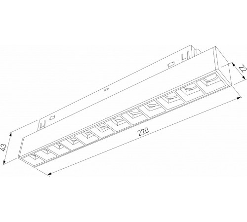 Трековый магнитный светильник Elektrostandard Slim Magnetic 4690389204760 85192/01 a066584 Трековый магнитный светильник Elektrostandard Slim Magnetic 4690389204760 85192/01 a066584