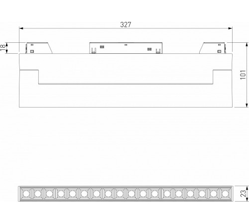 Трековый магнитный светильник Elektrostandard Slim Magnetic 4690389204807 85196/01 a066588 Трековый магнитный светильник Elektrostandard Slim Magnetic 4690389204807 85196/01 a066588