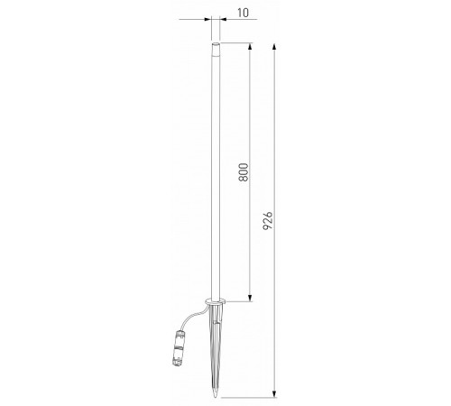 Ландшафтный светильник Elektrostandard Lumos 4690389205477 35168/F a066689 Ландшафтный светильник Elektrostandard Lumos 4690389205477 35168/F a066689