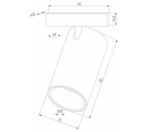 Трековый магнитный светильник Elektrostandard Mini Magnetic 85200/01 4690389206177 a067272 Трековый магнитный светильник Elektrostandard Mini Magnetic 85200/01 4690389206177 a067272