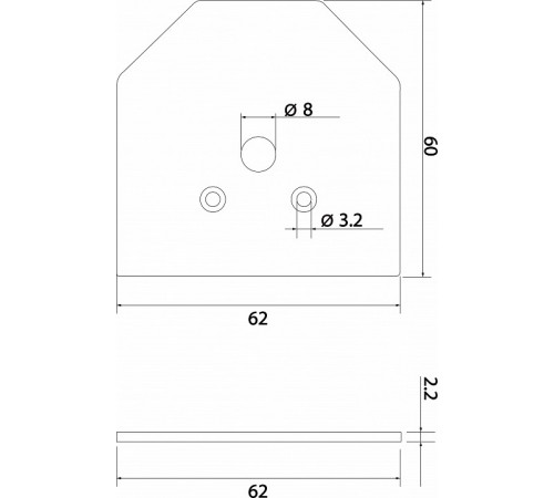 Заглушка для шинопровода (2 шт.) Elektrostandard Slim Magnetic 4690389206849 85206/00 a067417