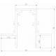 Шинопровод встраиваемый Elektrostandard Slim Magnetic 4690389206627 85208/00 a067497