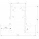 Шинопровод встраиваемый Elektrostandard Slim Magnetic 4690389206696 85210/00 a067505