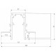 Коннектор угловой для встраиваемого шинопровода Elektrostandard Slim Magnetic 4690389206726 85214/00 a067508