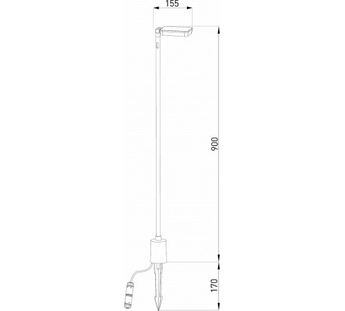 Ландшафтный светильник Elektrostandard Joli 4690389208515 35182/F a068102 Ландшафтный светильник Elektrostandard Joli 4690389208515 35182/F a068102