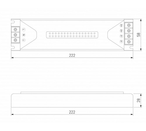 Блок питания Elektrostandard 400Вт DC24В IP20 4690389208812 95065/00 a068203
