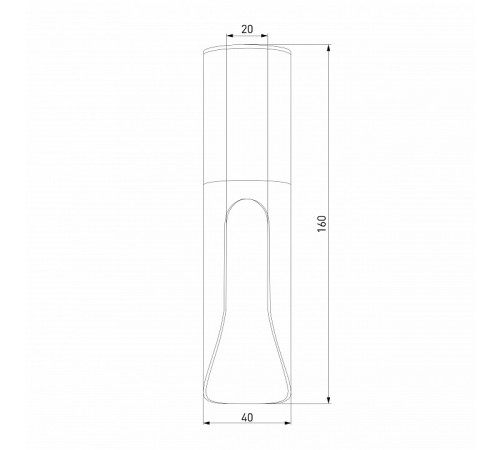 Накладной светильник Elektrostandard Apex 25113/LED 4690389208836 a068290