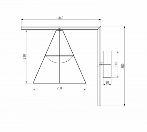 Уличный настенный светильник Elektrostandard Bevel 35184/D 4690389208966 a068471