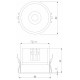 Встраиваемый светильник Elektrostandard Forte 25071/LED 4690389212628 a069411