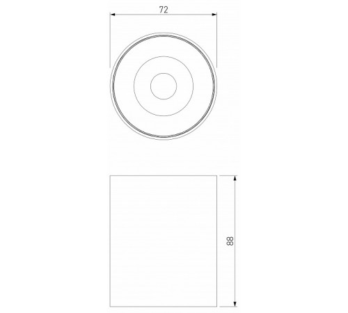 Накладной светильник Elektrostandard Primo 25116/LED 4690389212970 a069415