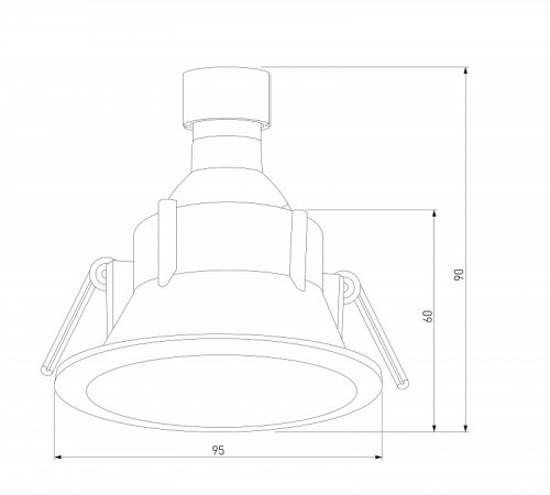 Встраиваемый светильник Elektrostandard Side 25059/01 GU10 белый 4690389213977 a069720 Встраиваемый светильник Elektrostandard Side 25059/01 GU10 белый 4690389213977 a069720
