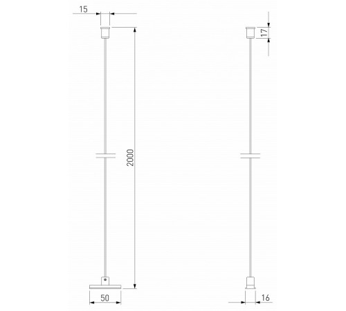 Набор для подвеса Elektrostandard Line Magnetic 85226/00 4690389214165 a069729 Набор для подвеса Elektrostandard Line Magnetic 85226/00 4690389214165 a069729