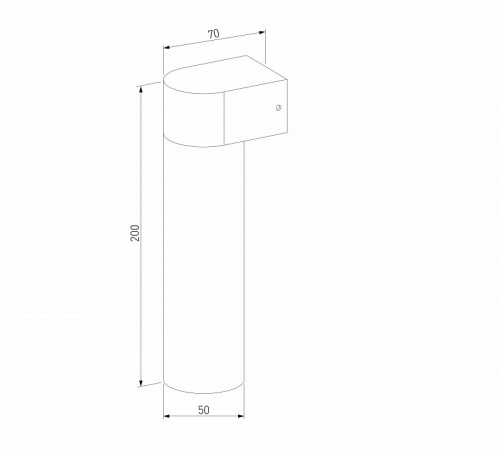 Фасадный светильник Elektrostandard Nork 35187/D 4690389214370 a069890