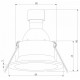 Встраиваемый светильник Elektrostandard Andi 25061/01 4690389214998 a070143