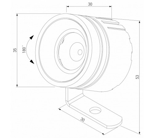Ландшафтный светильник Elektrostandard Landscape 35190/S 4690389216411 a070269 Ландшафтный светильник Elektrostandard Landscape 35190/S 4690389216411 a070269