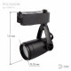 Трековый светильник ЭРА TR12-GU10 BK Б0044274