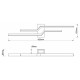 Настенный светильник Escada Rail 10219/2LED Black