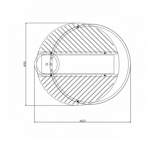 Потолочная люстра Escada Concept 10226/3LED ROUND