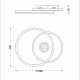 Потолочный светильник Escada Arctic 10234/1LED BL