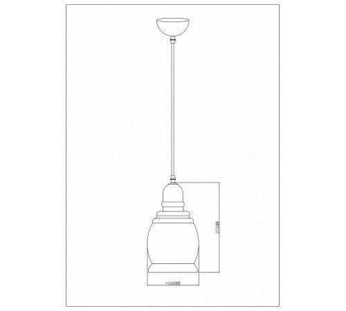 Подвесной светильник Escada Fireside 1101/1 Подвесной светильник Escada Fireside 1101/1