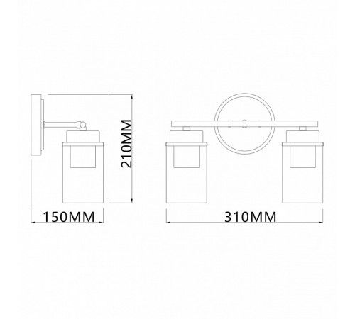 Бра Escada Dinasty 2118/2A Бра Escada Dinasty 2118/2A