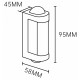 Настенный уличный светильник Escada 30006Led 30006W/01LED