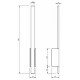 Настенный уличный светильник Escada 30009 30009W/01LED
