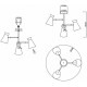 Люстра на штанге Evoluce Alfeo SLE1252-502-03