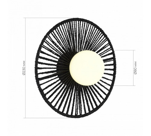 Настенный светильник Evoluce Loom SLE6022-401-01