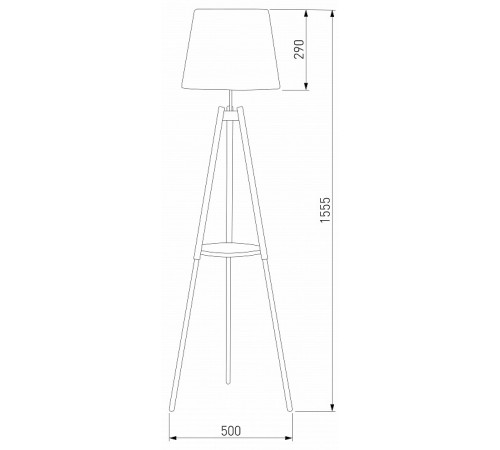 Торшер TK Lighting 1091 Lozano 1