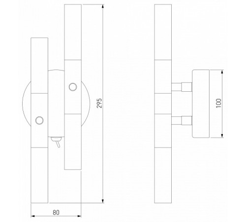 Настенный светильник Bogate s Bastone 347/4 (551/4)