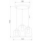 Подвесная люстра TK Lighting Marco 3325 Marco Green