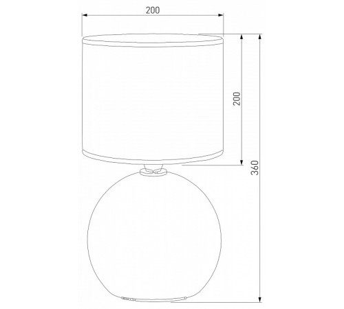 Настольная лампа TK Lighting 5087 Palla