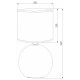 Настольная лампа TK Lighting 5087 Palla